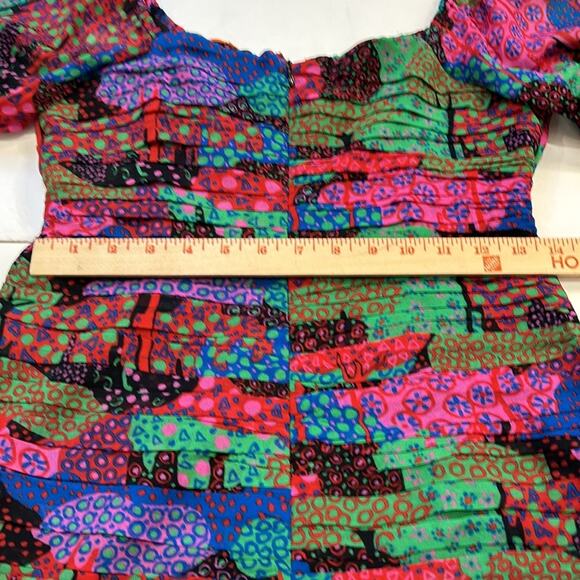 Rhode Clara Enchanted Woods Mini Dress NWT Size 6 - Picture 12 of 15